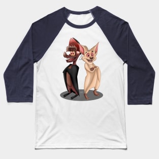 Batty and Bartok Baseball T-Shirt